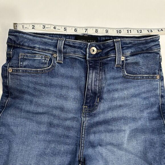 Kendall + Kylie The Contour High Rise Jeans Women's 9/29 Blue Classic Skinny Leg - Picture 7 of 10